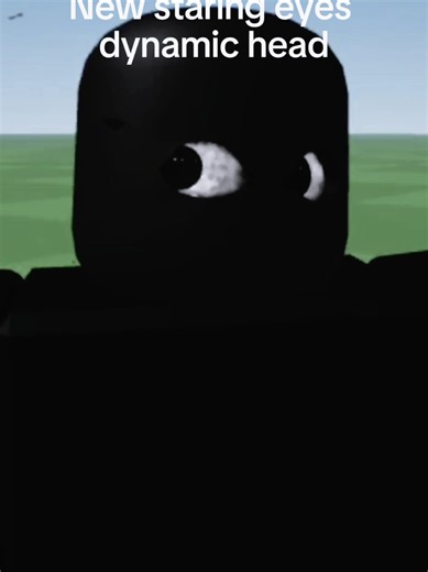 Creepy Staring Eyes Face in Roblox