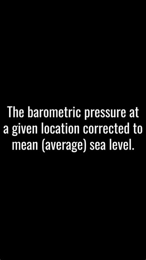 ALTIMETER SETTING