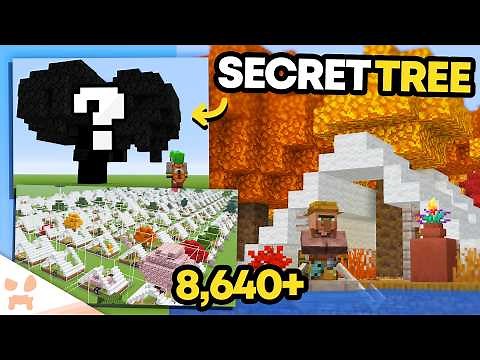 MINECRAFT'S NEW UPDATE ADDS 8,640 CAMPSITES, NEW 2x2 TREE, + HIDDEN ARCHEOLOGY?!