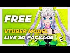 Free VTuber Model Download 🎨 | Fully Rigged + OBS Overlays Included!