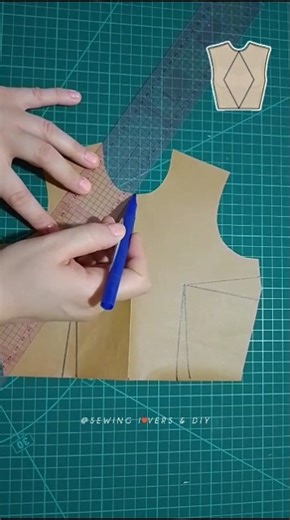 Pattern Making For Beginners #sewing #patternmaking #tipsandtricks #DIY #tutorial #viralvideo