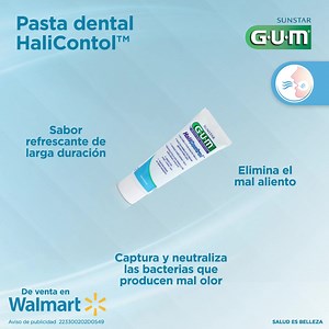 223 reactions · 6 comments | HaliControl™ es la pasta dental ideal para eliminar el mal aliento gracias a sus innovadoras tecnologías. ¡Deja atrás la vergüenza de hablar con las personas y enamóralas con tu nuevo aliento fresco! #GUM #SunstarGUM #HaliControl #PastaDental #CuidadoBucal | Sunstar GUM | Facebook