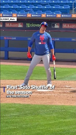 First Soto Shuffle in Mets gear! 🥹 #shorts