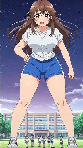 Witness the Incredible Growth! 🤯 #Giantess #Shorts