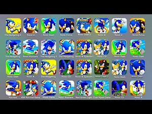 Sonic Dash,Sonic Runners,Sonic Episode,Sonic Forces,Sonic CD,Sonic Boom,Sonic Forces,Sonic Jump