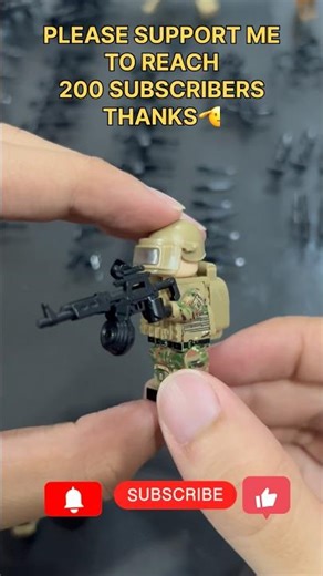 6 Men Vs. 100? Introducing the Mercenary Team (Part 1) 🧱|Lego Military #shorts #lego #fyp