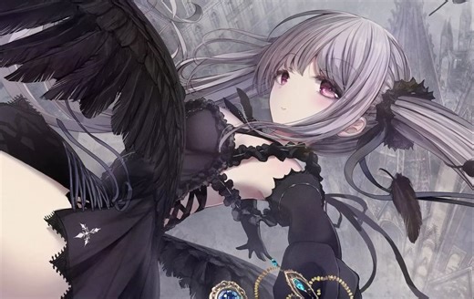 Nightcore - 鸦【自由像太真实的幻觉 让我忍不住坠跌】_哔哩哔哩_bilibili