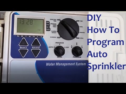 How To Program Your Grass Sprinkler Automatic System Quick Start Tutorial Part 2