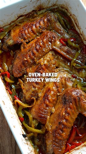 Oven-Baked Turkey Wings are one of my favorite dishes that I ate a lot growing up. They’re simple to make and full of flavor. Easy to pair with a carb such as rice or mashed potatoes and green vegetables such as green beans and cabbage. Full recipe can be found in my cookbook, Let’s Get Into It, along with 130 recipes. You can check it out through the link in my bio. Turkey Wings •Turkey Wing Portions •Olive Pil •Lawry's 25% Less Sodium Seasoned Salt •Onion Powder •Garlic Powder •Smoked Paprika 