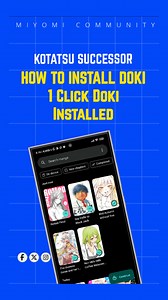 38K views · 449 reactions | How to Download Doki App Easily — Kotatsu Successor (Pre-Built Version) links in the comment  | Tachiyomi Community | Facebook