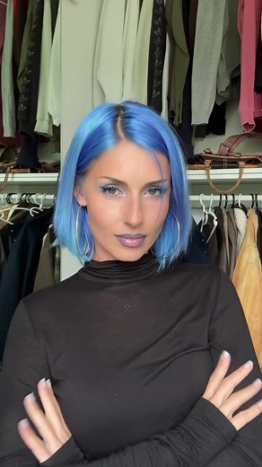 Blue Hair Styling Ideas and Inspiration