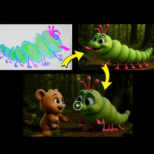 Custom 3D Pixar/disney Cartoon Video From Your Drawing - Turn Your Creations Into Magic - Etsy UK