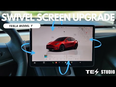 Tesla Swivel Screen Upgrade by Tesstudio - Full Installation & Review