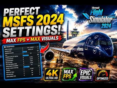 I Finally Found the PERFECT MSFS 2024 Settings! 😱 MAX FPS + Ultra Graphics