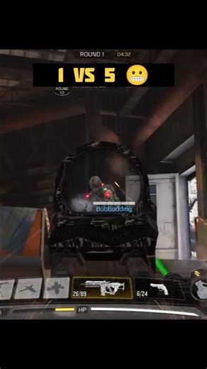 1v5 Call of Duty Clutch (Full Squad Wipe) #callofduty #gaming #india