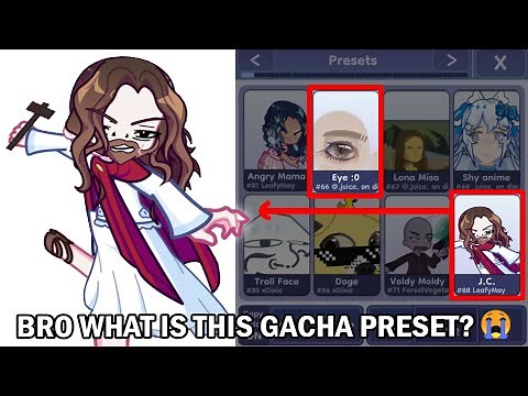 Bro What is Wrong With "Meme Presets" OF Gacha Life 2 😭🤣
