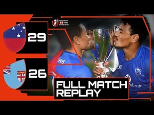 When Samoa won their FIRST TITLE in France | 2016 Paris World Rugby Sevens Series Final