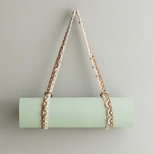 Handmade Yoga Mat Strap, Macramé, Mat Carrier, Yoga Gift, Yoga Mat Sling, Adjustable Pilates Strap, Mat Carrying Strap I86 - Etsy