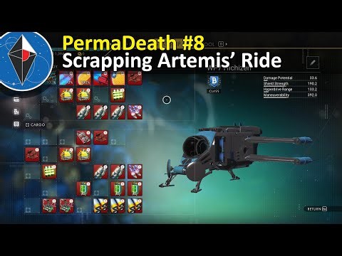 [8] Salvaging Artemis' Ship: No Man's Sky + PermaDeath [2023]