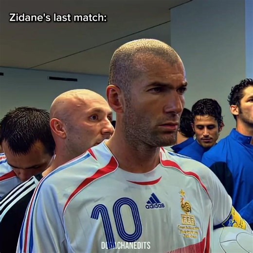 Zidane's last match 💔🥹