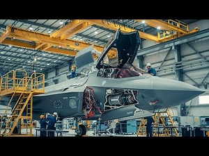How the World’s Most Expensive Fighter Jet is Made: F-35 Manufacturing Process