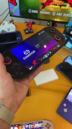 My new favorite handheld #handheld #console #retrohandheld #gaming #antiboring