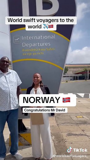 At world swift voyagers we turn your dreams to reality . Trust us to deliver 💯 #norway🇳🇴 #abroad #fyp #visaapplication #approvedvisa #dreamscometrue