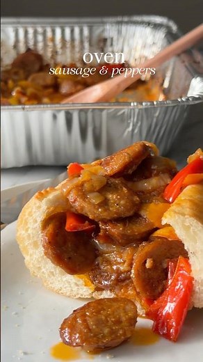 easy sausage and peppers 🌭🌶️