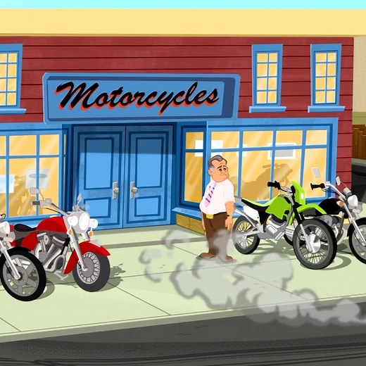 Biker Bugs has a nice ring to it | Looney Tunes