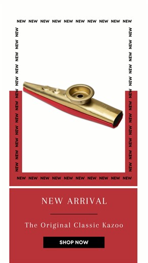 14K views · 102 reactions | Introducing The Original Classic Kazoo! Manufactured with an all-metal body and featuring a mylar resonator, this #USAmade instrument by Eden Kazoo effortlessly turns your hums into tunes. Designed for ease and approved for ages 3+, it's the perfect start to a musical journey  - Shop our new Kazoo online here! - bit.ly/3wPJ9c9 | The Made in America Store | Facebook
