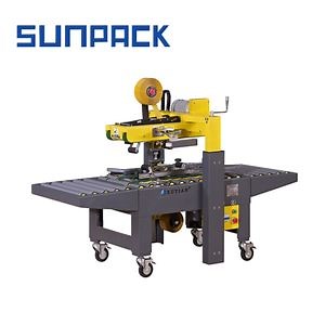 [Hot Item] Semi-Automatic Carton Strapping Adhesive Tape Sealing Machine Packaging Machine