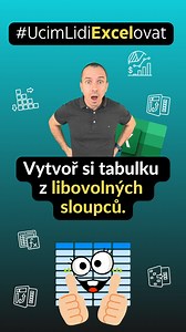 3.2K views · 537 reactions |  Potřebuješ z tabulky vytáhnout jen...