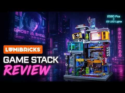 Lego, but Better! Lumibricks Game Stack