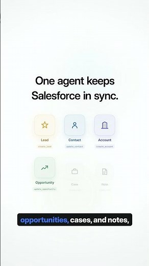AI Agent That Captures Leads & Updates Salesforce Automatically
