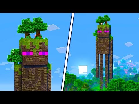 Minecraft Enderman Statue Build 1.21 Tutorial - Build an Enderman Statue in Minecraft 1.21