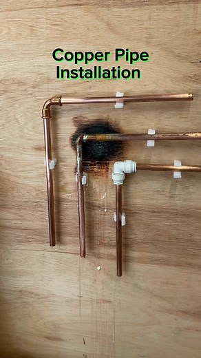 2.6M views · 3.2K reactions | Installing Copper Pipe Plumber asks what pipework solution you like best. Push fit Speed fit Soldered Pressfit ? #copper #plumber #plumbing | Allen Hart | Facebook