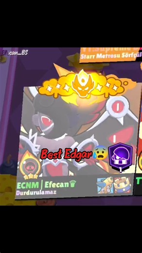 Best Edgar😰 #brawlstars#ggs#keşfetbeniöneçıkar#games#keşfetteyiz#shortsfeed#shortsvideo#shortvideo