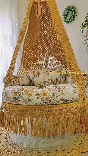 Bohemian Hanging Chair for Cozy Interiors