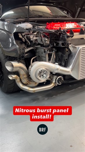 Bespoke Racing Fabrication on Instagram: "Burst panel install! This is a must when you’re using nitrous. Its job is to protect your expensive intake manifold and intercooler in the case of a backfire. The sacrificial plate will burst and let the pressure out before it turns your intercooler inside out 😂 @germanperformance_syd #bespokeracingfabrication #gtr #jdm #jdmcars #jdmculture #jdmlifestyle #audi #audirs #audirs3 #nitrous #nitrousoxide #nos"