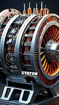 How Electric Generators Actually Work | Energy Conversion Explained #ElectricGenerator #TechWithAIN