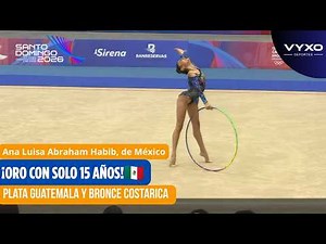 ORO México 🥇 Una campeona de sólo 15 años | Así ganó Ana Luisa Abraham Habib Final de Aro | 2026 🇲🇽🥇