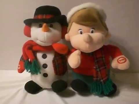 AVON Snow Pals Sing-A-Long Kids Animated Snowman Dancing Singing Christmas BOX