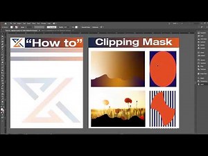 How to use Clipping mask in Adobe Illustrator