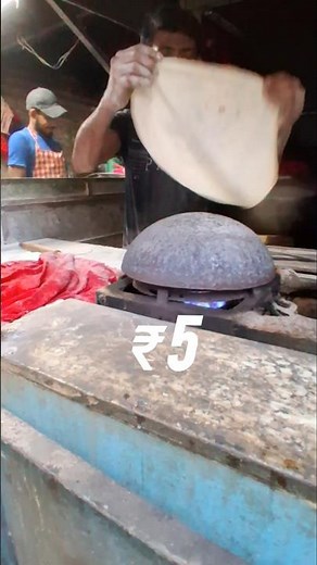 Kolkata Dumdum cantt. Rumali Roti ₹5only#food