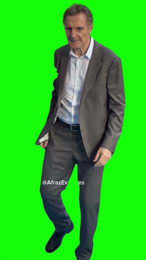 Liam Neeson Getting Scared meme - Green Screen