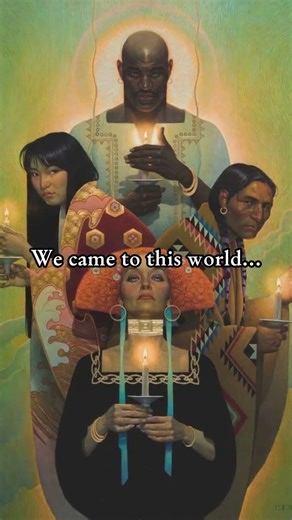 Different Worlds, Same Flame - Thomas Blackshear #art #drama