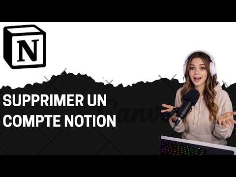 Comment supprimer un compte Notion
