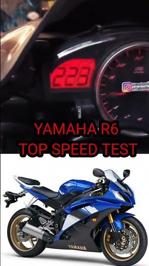 YAMAHA R6 SPEED🔥🚀🔥