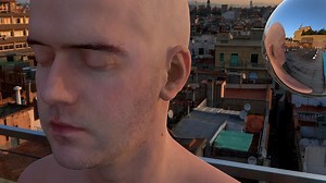 Maya and Mental Ray SSS Pt-01 Skin Color Bleed and mia combine - FREE files included