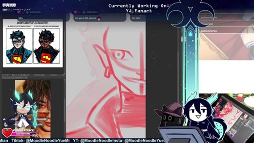 Drawer drawing drawings then dying in PEAK | !socials !muichiro !commands !mods